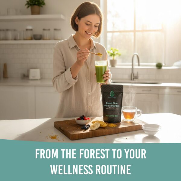 Version 1.0.0 Interior de bolsa de polen de pino orgánico