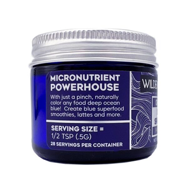 Polvo 100% orgánico espirulina azul sin aditivos ni conservadores