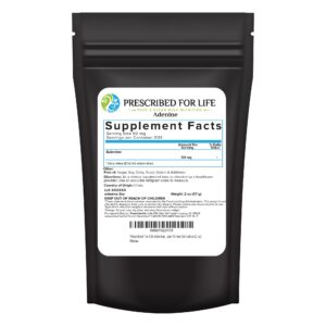 Version 1.0.0 Polvo de Adenina Prescribed For Life en bolsa recerrable