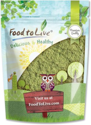 Paquete polvo de alfalfa 1 libra Food to Live