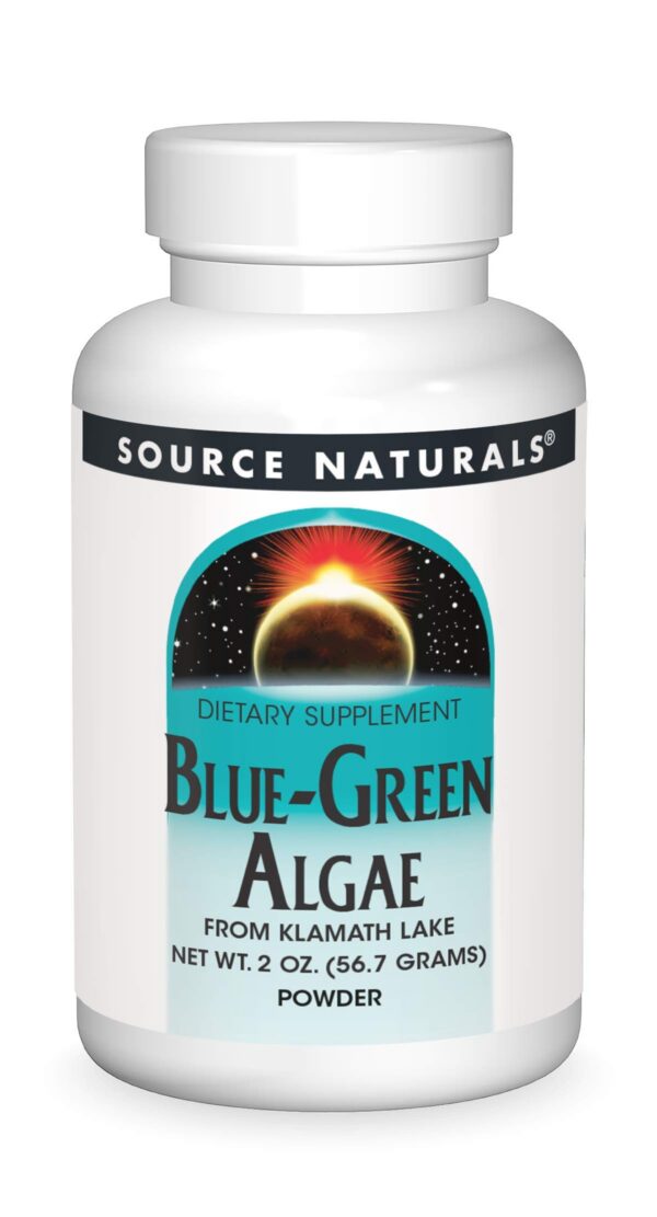 Version 1.0.0 Polvo algas azul-verde Source Naturals Lago Klamath