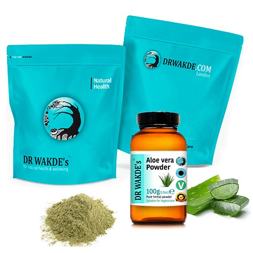 polvo de aloe vera dr wakde calidad premium bolso 500 gramos