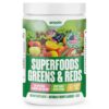 Polvo anocin Superfood Greens con prebióticos y chlorella