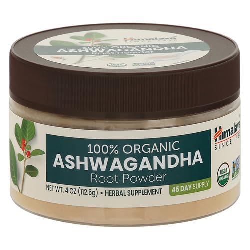 polvo ashwagandha natural himalaya apoyo relajacion sueño