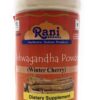 Polvo de Ashwagandha Rani 7oz frasco natural vegan