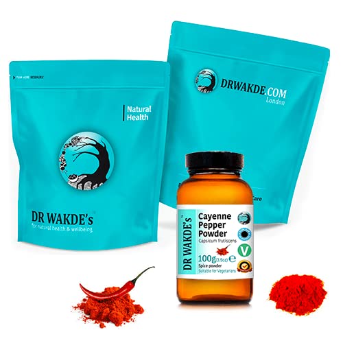 Polvo ayurvédico pimienta cayena vegana DR WAKDE'S