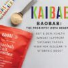 Polvo baobab saludable KAIBAE para digestión e inmunidad