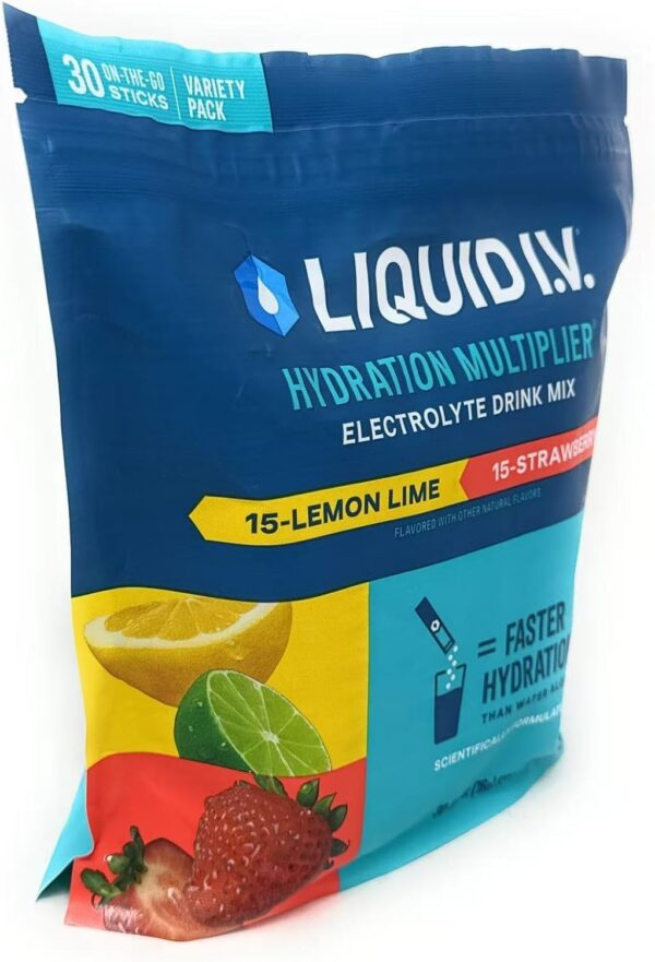 Polvo para bebida mezcla hidratante con 8 vitaminas esenciales