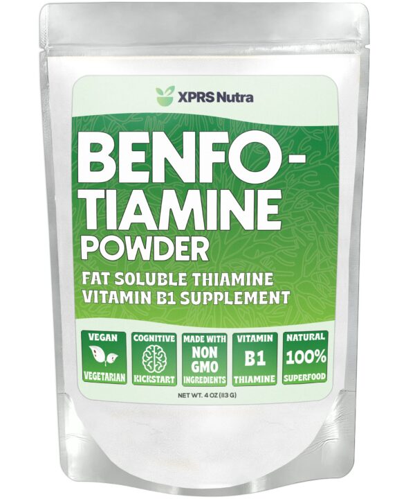Polvo de benfotiamina XPRS Nutra suplemento vitamina B1