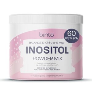 Version 1.0.0 Polvo Binto de inositol para equilibrio hormonal y ovulación
