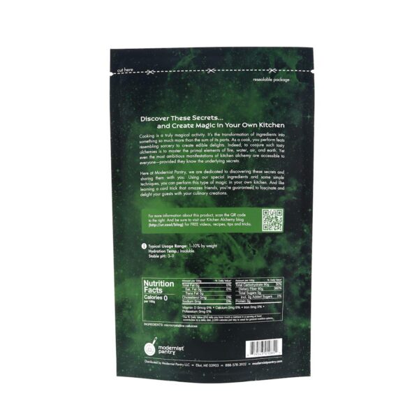 Version 1.0.0 Polvo blanco puro celulosa microcristalina MCC 400g