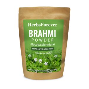Version 1.0.0 Polvo Brahmi Bacopa Monnieri puro 454g HerbsForever