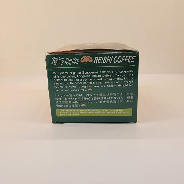 Polvo de café Ganoderma Reishi 4 en 1