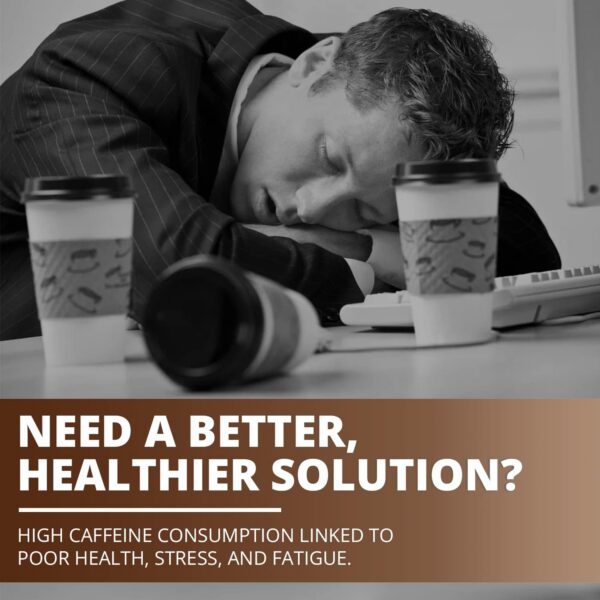 Polvo de café con remolacha y hongos para energía