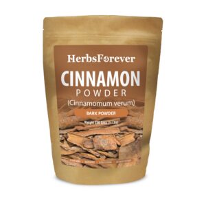 Version 1.0.0 Polvo de canela herbsforever en envase de 230 gramos para cocina y batidos