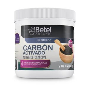 Polvo carbón activado premium Betel Natural 2 onzas