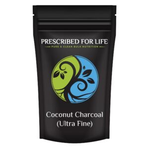 Version 1.0.0 Polvo carbón activado Prescribed for Life cáscara de coco 5 libras