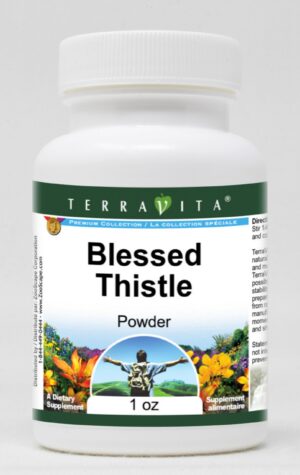 Polvo de Cardo Bendito TerraVita 1 oz envase principal