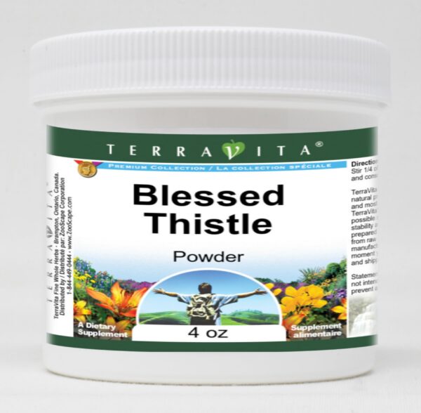 Polvo cardo bendito Terravita frasco 4 onzas