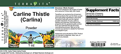 Polvo Cardo de Carline puro certificado GMP para salud