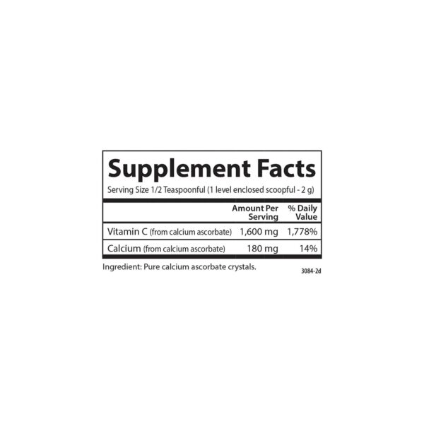 Polvo Carlson Mild-C vitamina C para salud inmune