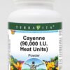 Envase de polvo de cayena TerraVita 90,000 unidades de calor