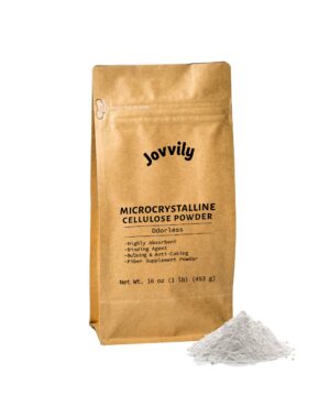 Polvo de celulosa microcristalina Jovvily 1 lb suplemento de fibra natural