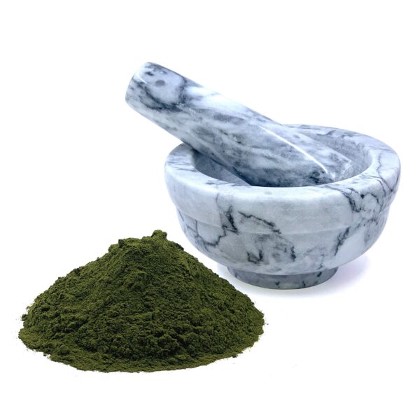 Polvo de chlorella Best Botanicals envase cerrado