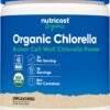 Version 1.0.0 Polvo de chlorella orgánico Nutricost botella 230 gramos