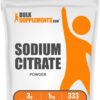 Version 1.0.0 Paquete de polvo de citrato de sodio BulkSupplements 1kg