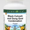 Polvo de Cohosh Negro y Dong Quai paquete frontal