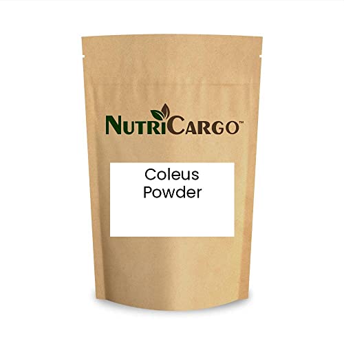 Version 1.0.0 Polvo de Coleus NutriCargo 500g paquete frontal