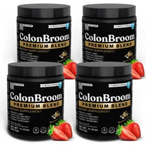 Version 1.0.0 Polvo ColonBroom Psyllium Husk sabor fresa 200 servicios