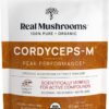 Version 1.0.0 Polvo de Cordyceps Militaris Real Mushrooms orgánico