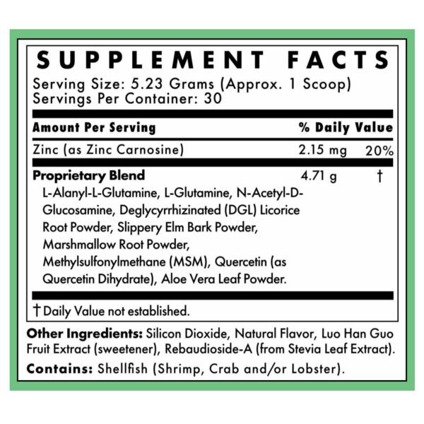 Polvo Core Correct para función intestinal saludable