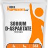 Frente del envase de polvo d-aspartato de sodio