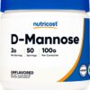 Polvo de D-Mannosa Nutricost en botella