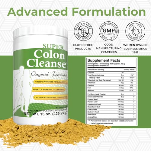 Polvo detox para colon y salud digestiva 42 porciones Health Plus