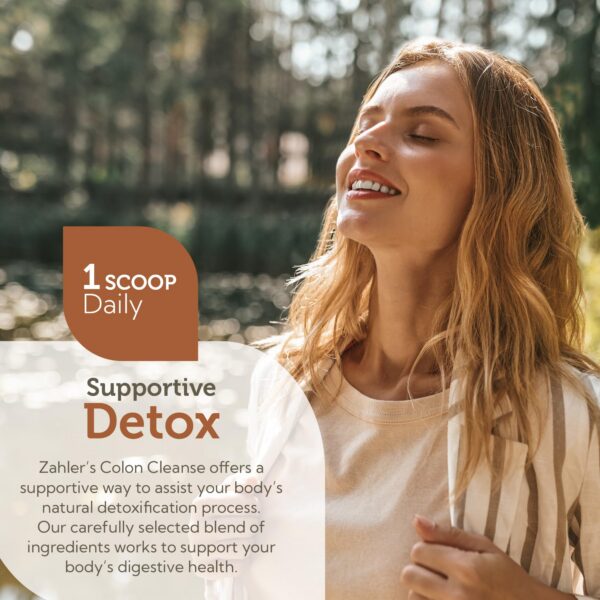 Version 1.0.0 Polvo detox colon Zahler para disolver en agua o jugo