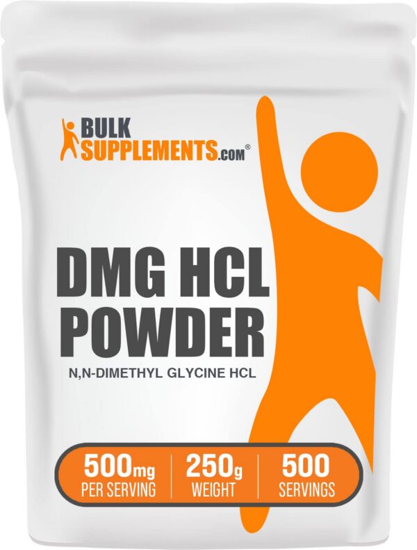 Polvo de DMG HCl BulkSupplements 500mg