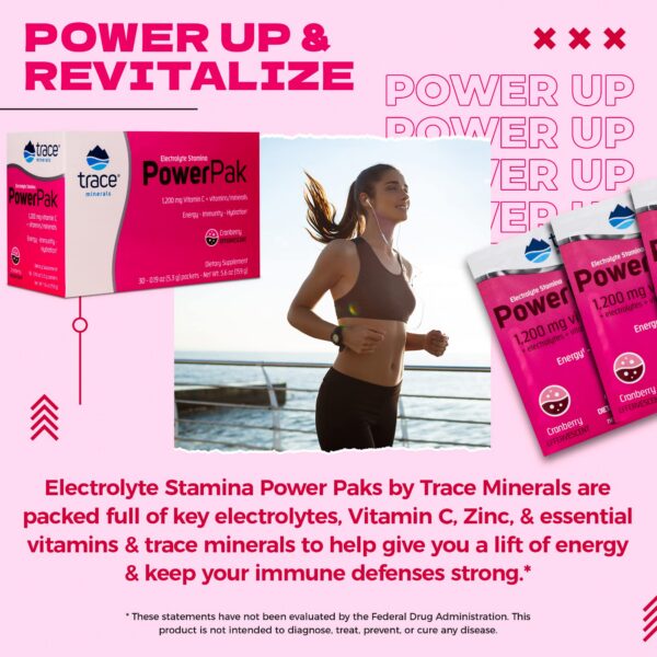 Polvo efervescente electrolitos y vitaminas Trace Minerals