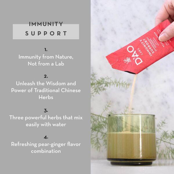 Version 1.0.0 Polvo efervescente hierbas D’AO Labs con fórmula Yu Ping Feng San