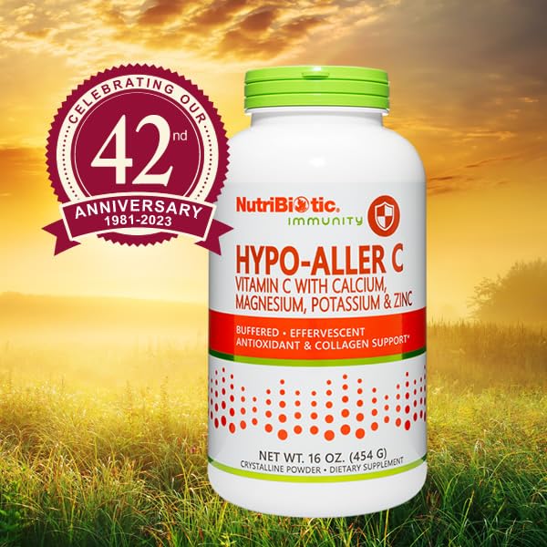 Polvo efervescente vitamina c nutribiotic presentación