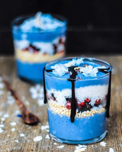 Version 1.0.0 Polvo de espirulina azul azul profundo para color natural