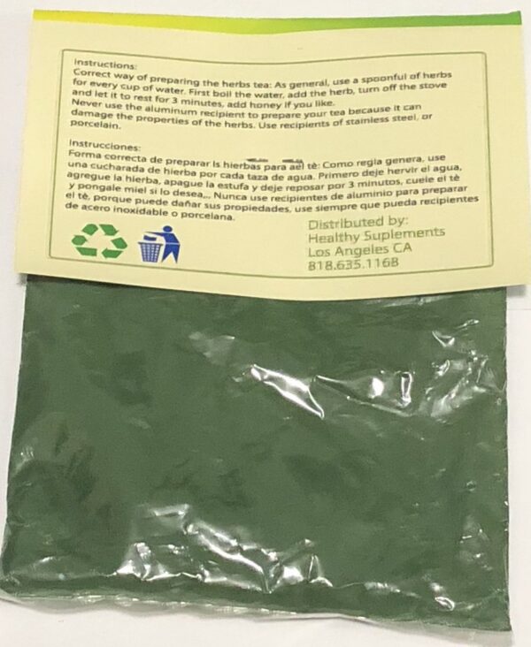 Version 1.0.0 Polvo espirulina natural Healthy Supplements envase 28 gramos