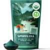 Polvo espirulina orgánica NaturaleBio paquete 1 libra