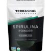 Polvo de espirulina orgánica Terrasoul superalimento vegano
