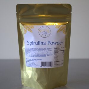 Version 1.0.0 Polvo de espirulina orgánico NaturalZing 227 gramos