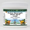 Polvo extracto aloe vera 200 a 1 Terravita 4 oz frente