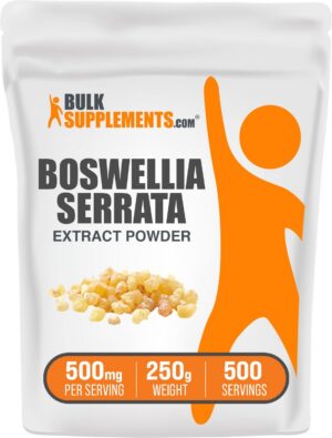 Polvo extracto Boswellia Serrata 500mg BulkSupplements 250g